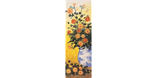 Monet's Dahlias - Paint and Sip in San Francisco | Classpop!\u2122