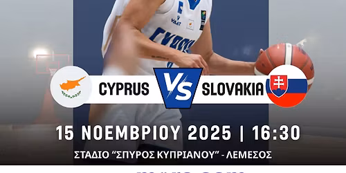 Cyprus v Slovakia\u2503 FIBA Women's EuroBasket 2027 Qualifiers