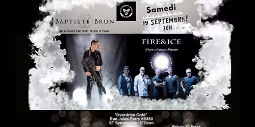 Baptiste Brun + Fire&Ice (tribute Yngwie Malmsteen) | Overdrive Caf\u00e9 69360 St-Symphorien-d\u2019Ozon