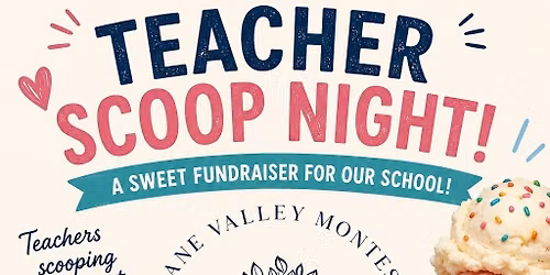 Teacher Scoop Night Fundraiser