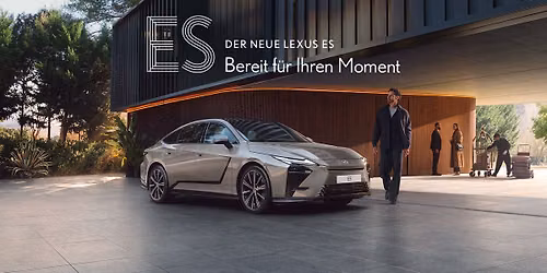 Die Lexus ES Premiere: Bereit f\u00fcr Ihren Moment?