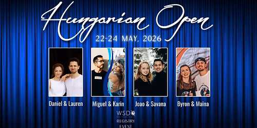 Hungarian Open 2026 - WCS (WSDC Registry Event)