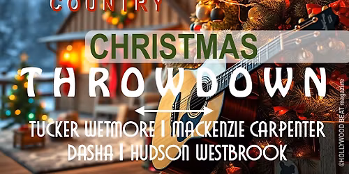 K-FROG's Christmas Throwdown: Tucker Wetmore  Mackenzie Carpenter  Hudson Westbrook  & Dasha