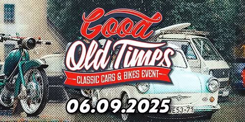 Good Old Times 2025 \u2013 Classic Cars & Bikes Event