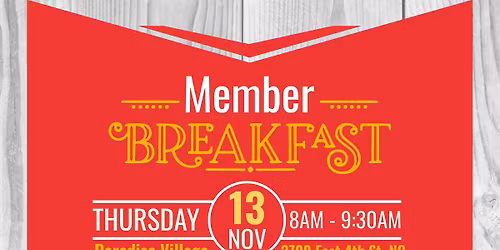 Chamber Member Breakfast