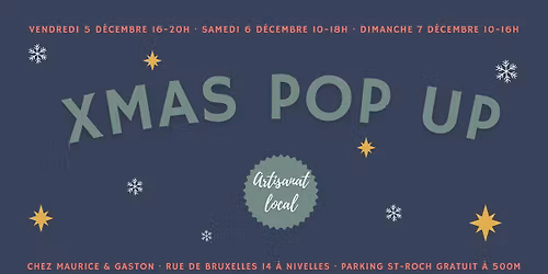 XMAS POP UP Nivelles 2025