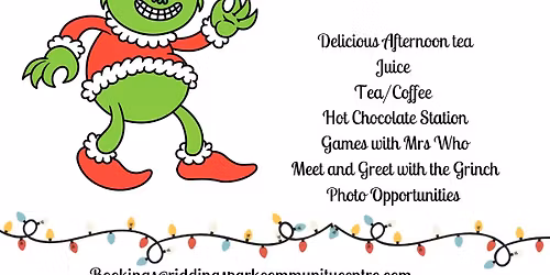 Afternoon Tea with the Grinch