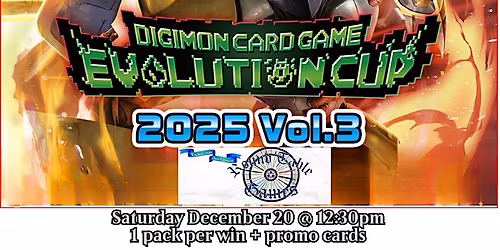 Digimon The Card Game Evolution Cup at RTG