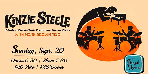 Modern Piano Collectives: Kinzie Steele with Noah Brown Trio