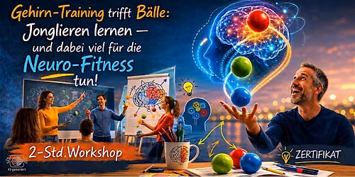 NEURO-JONGLAGE - Mit 3 B\u00e4llen zur mentalen Fitness - STUTTGART