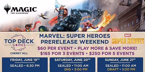  MTG Marvel: Super Heroes Prerelease #5