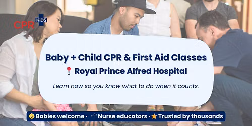 Baby + Child First Aid | Royal Prince Alfred Hospital - Essential Skills for Parents