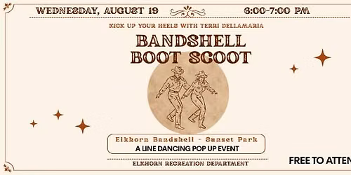 Bandshell Boot Scoot - August 19th