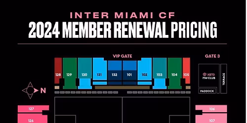 Inter Miami CF Season Tickets (Includes Tickets To All Regular Season Home Games)
