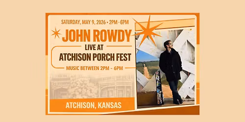 John Rowdy Live @ Atchison Porchfest 