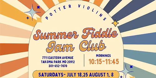 FREE Summer Fiddle Jam Club
