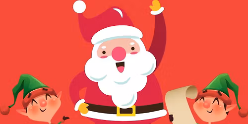 Photo avec le Père Noël et ses deux lutins 🎅