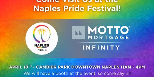 Motto Mortgage Infinity at Naples Pride Festival 
