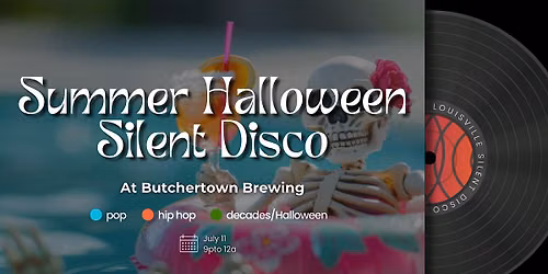 Summer Halloween Silent Disco at Butchertown Brewing
