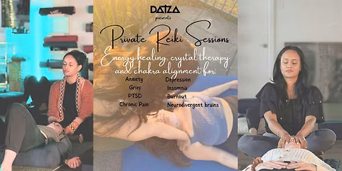 1:1 Reiki Healing Sessions at Datza Studios