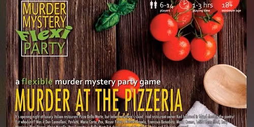 Murder mystery dinner game