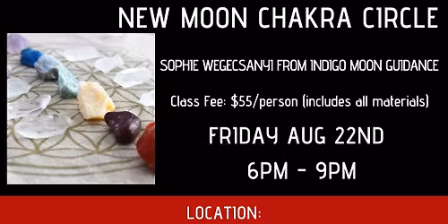 New Moon Chakra Circle