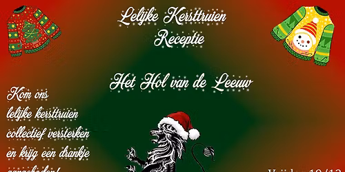 Lelijke Kersttruien-receptie