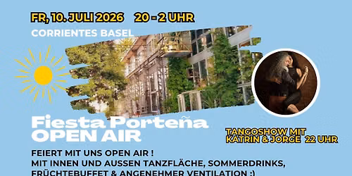 Fiesta Porte\u00f1a OPEN AIR mit Show Katrin & Jorge
