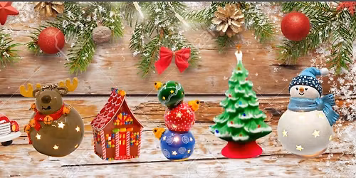 Winter Ceramics Paint Party at the Bavarian Club +21