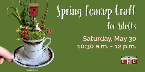 Spring Teacup Craft for Adults