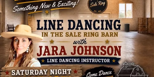 Country Line Dance with Jara at the Southern Iowa Fair July 18!