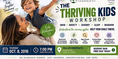 Thriving Kids Workshop: ADHD, Anxiety, Sensory & Behavior