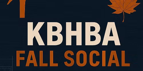 KBHBA Fall Social