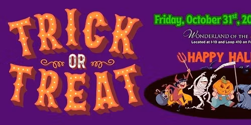Wonderland Halloween Trick or Treat