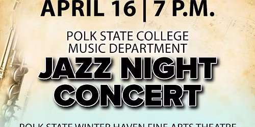 Polk State Music Jazz Night Concert