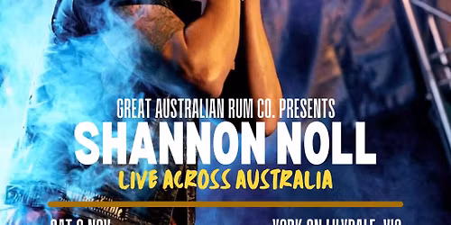 Shannon Noll LIVE @ York On Lilydale