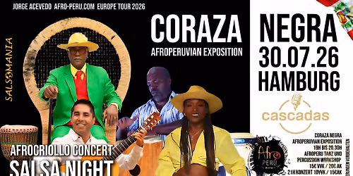 Coraza Negra Live Konzert - Afroperuvian Exposition