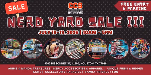 CCS Nerd Yard Sale III