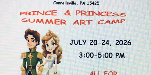 Princess\/Prince Art Camp Day 2