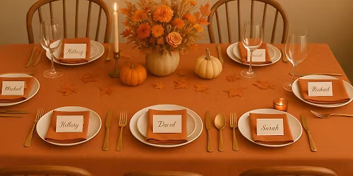 \ud83c\udf42 Thanksgiving Place Card & Menu Lettering Workshop