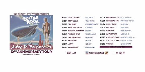 Bootleg Rascal - Bunbury - AITM 10th Anniversary Tour