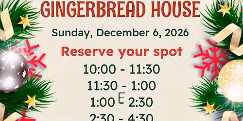 Build your own Gingerbread House