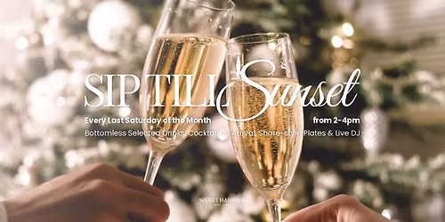 \u2728Sip Till Sunset \u2013 Bottomless at Secret Harbour! \ud83c\udf79\ud83c\udfb6