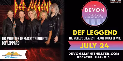 Def Leggend - The World's Greatest Tribute to Def Leppard - Presented in Partnership with Point Dume