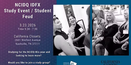 Student Feud- NCIDQ IDFX Study Event