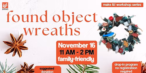 Make it! Found Object Wreaths