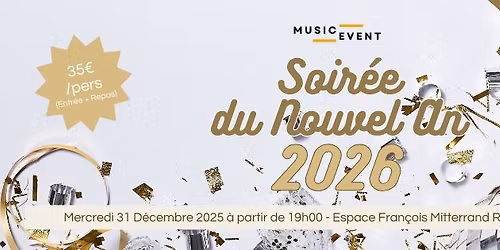 LE GRAND BAL DU NOUVEL AN DE ROMILLY-SUR-SEINE