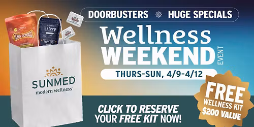 \ud83c\udf89 Sunmed Wellness Weekend! \ud83c\udf89