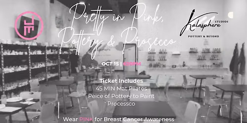 Pretty in Pink Pottery & Prosecco | Kalasphere JSOM