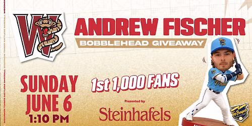 Andrew Fischer Bobblehead Giveaway